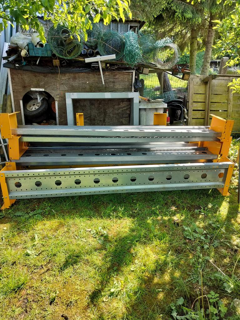 Stellingbeschermer 10st  L250x H40x B22cm €100/st, Enlèvement