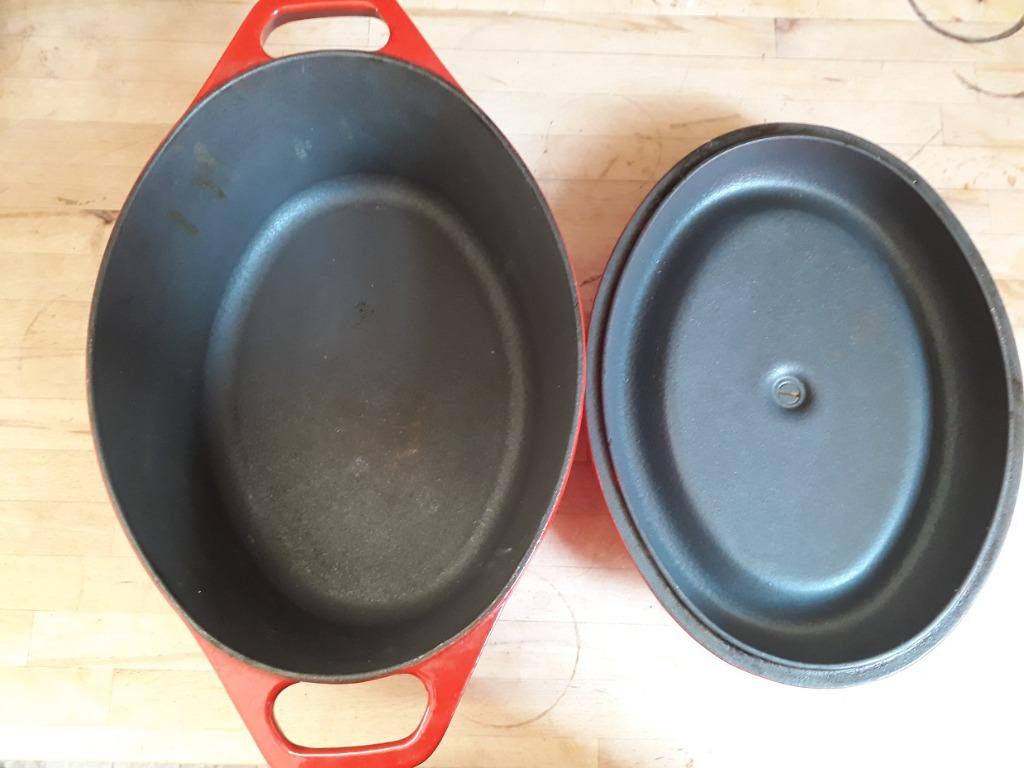 Cocotte fonte, Enlèvement ou Envoi, Comme neuf, Fonte, Casserole ou Cocotte-minute