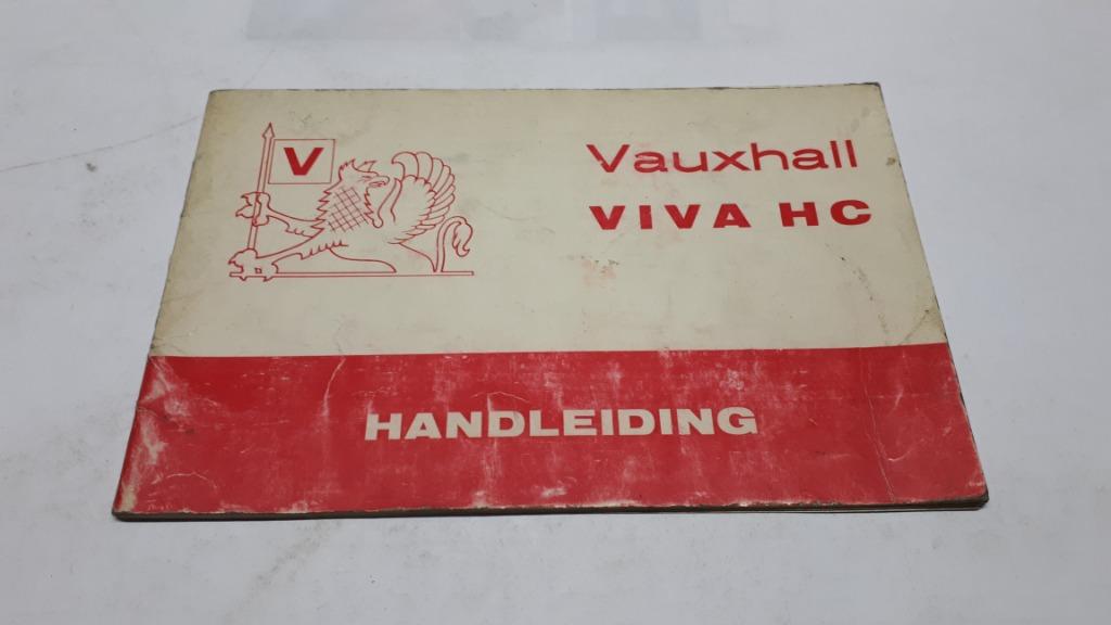 Vintage handleiding Vauxhall Viva HC van 1971, Ophalen