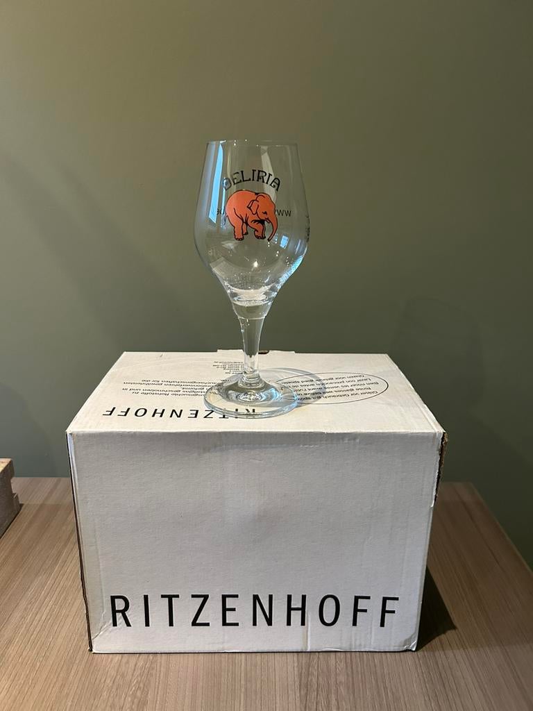 Delirium glazen 15 cl , Nieuw , verzendkosten voor de koper, Verzamelen, Biermerken, Ophalen of Verzenden, Nieuw