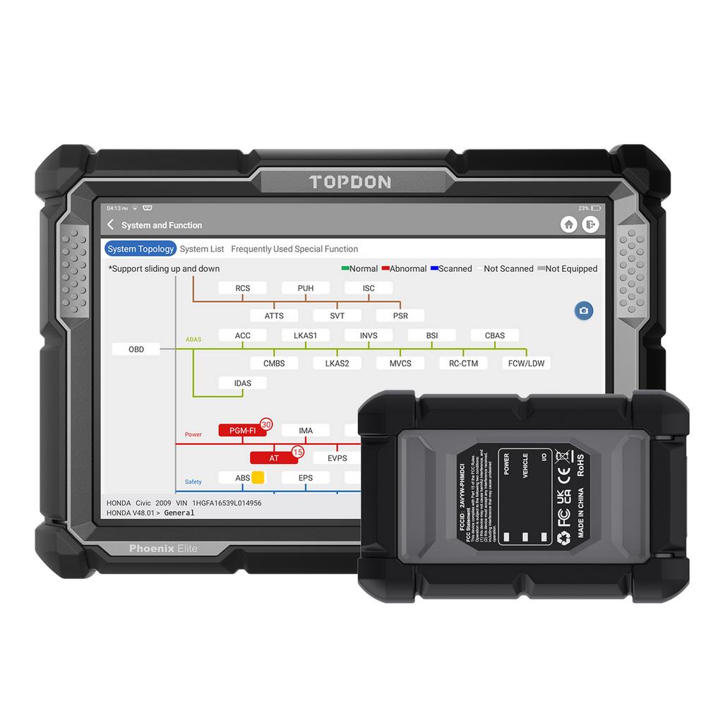 Topdon Phoenix Elite OBD Diagnose computer nieuw, Auto diversen, Autogereedschap, Ophalen of Verzenden