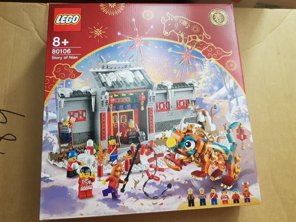 Lego 80106 Story of Nian, Ophalen of Verzenden, Nieuw, Complete set, Lego