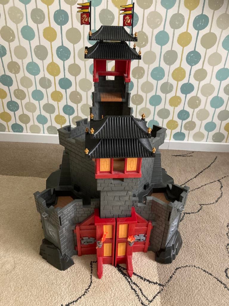 Playmobil ridderkasteel, Ophalen of Verzenden, Zo goed als nieuw