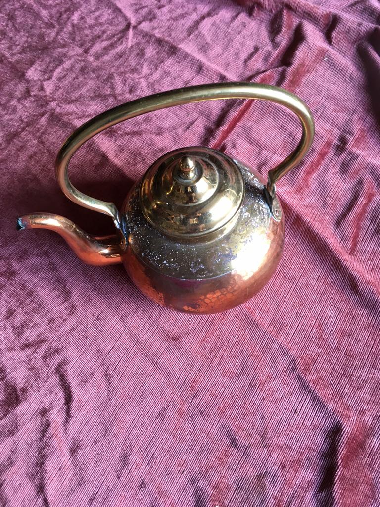 Koperen theepot, Antiek en Kunst, Ophalen
