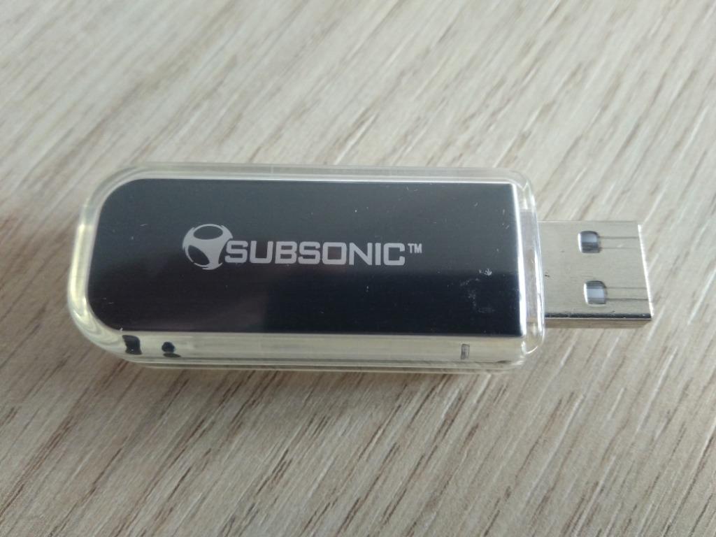 Subsonic PS3 console usb ontvanger, Games en Spelcomputers, Spelcomputers | Sony PlayStation 3, Ophalen of Verzenden, Zo goed als nieuw