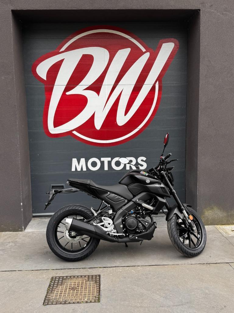 Yamaha MT-125 Tech Black @ BW Motors Mechelen, Bedrijf, 125 cc, 11 kW of minder, 1 cilinder