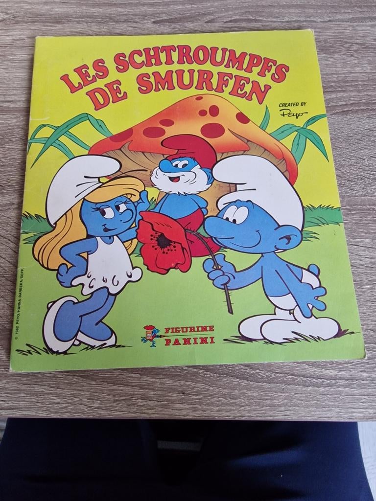 Panini De Smurfen 1982 VOLLEDIG!!, Verzamelen, Ophalen of Verzenden, Zo goed als nieuw