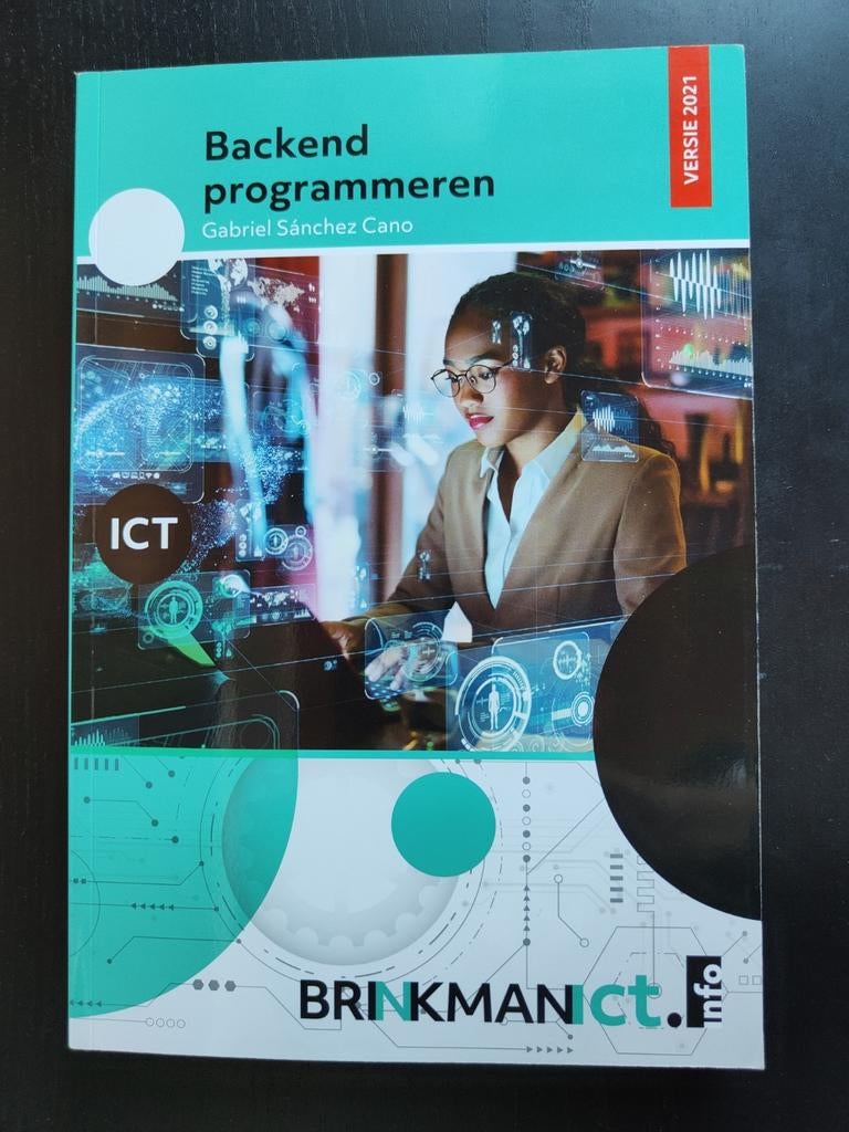 Backend programmeren, Boeken, Schoolboeken, Ophalen of Verzenden, Nieuw, Informatica en Computer, Gabriel Sánchez Cano