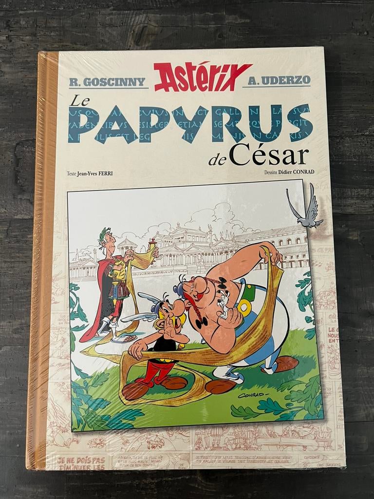 Asterix luxe grand blister neuf papyrus, Enlèvement, Neuf