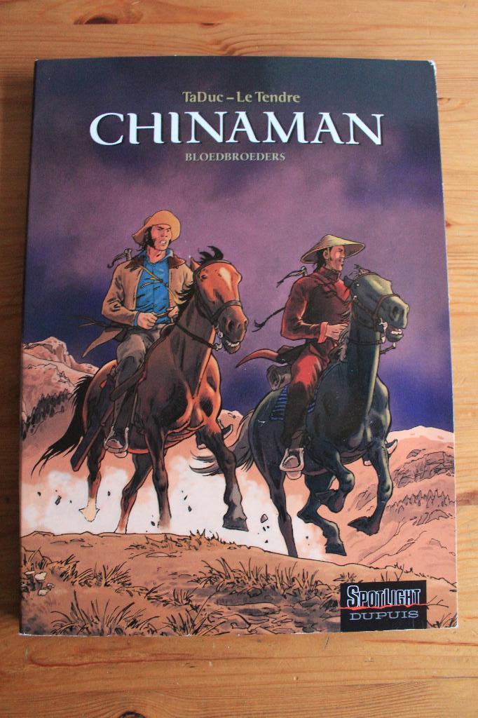 Chinaman              sc        in kaft met boekje!, Ophalen of Verzenden, Zo goed als nieuw, TaDuc- Le Tendre, Meerdere stripboeken