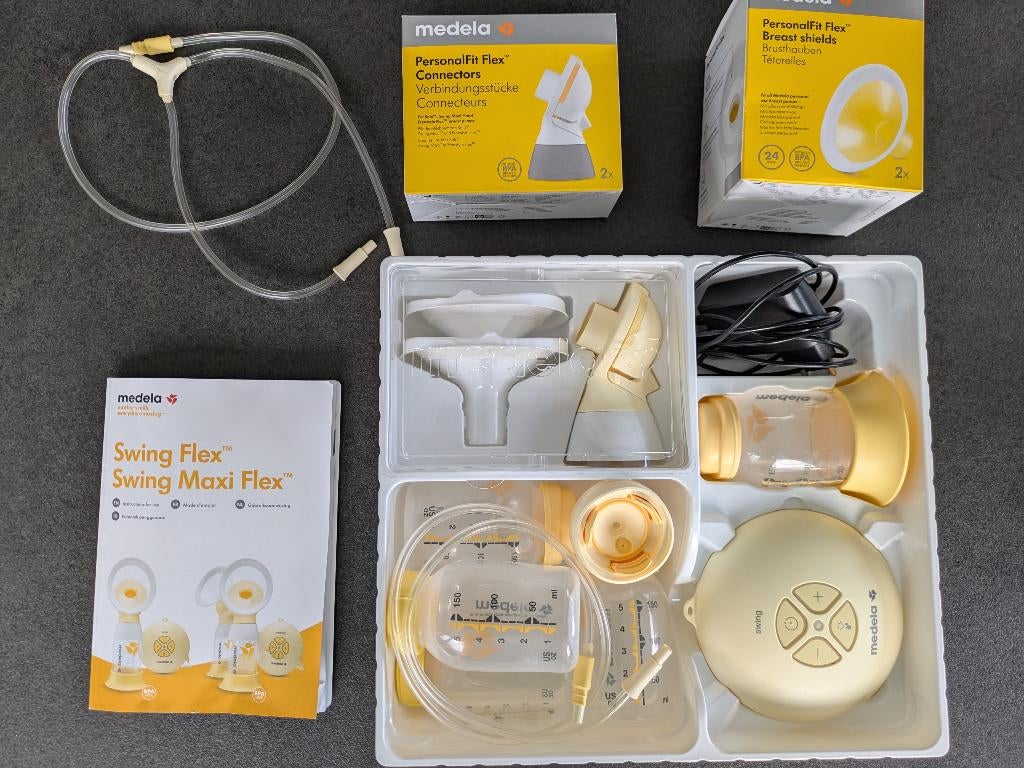 borstkolf medela swing maxi flex, Ophalen of Verzenden, Gebruikt, Borstkolf