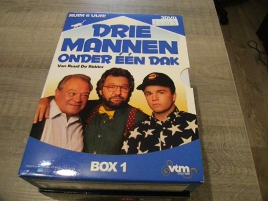 drie mannen onder één dak  3 disc box, Cd's en Dvd's, Ophalen of Verzenden
