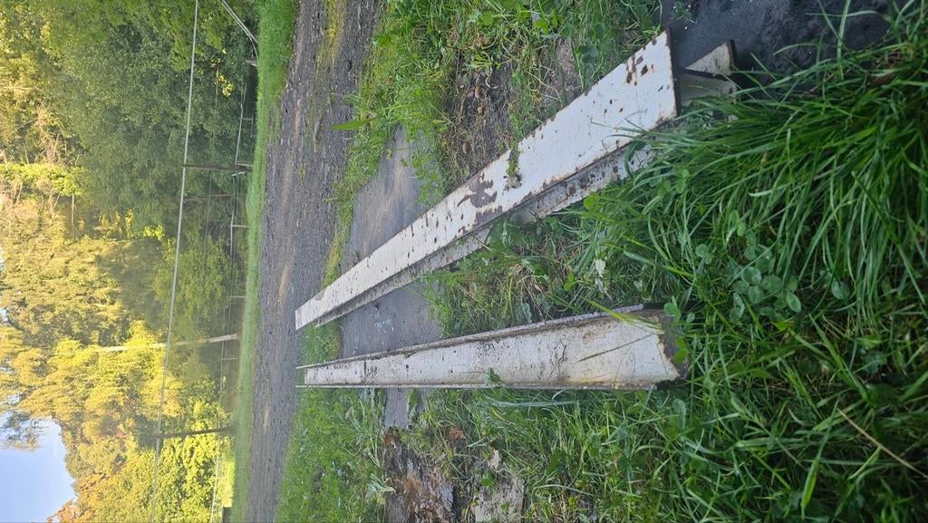 ION stalen Balken 10 stuks, Doe-het-zelf en Bouw, Ophalen, Gebruikt
