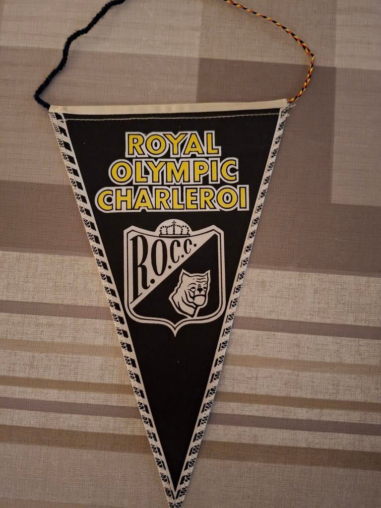 Veste de fan vintage du Royal Olympic Charleroi (R.O.C)