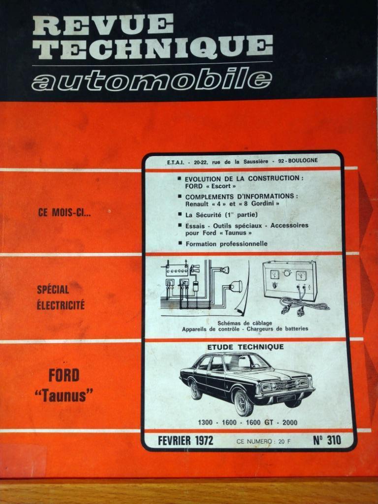 RTA - Ford Taunus - Ford Escort - n 310, Verzenden
