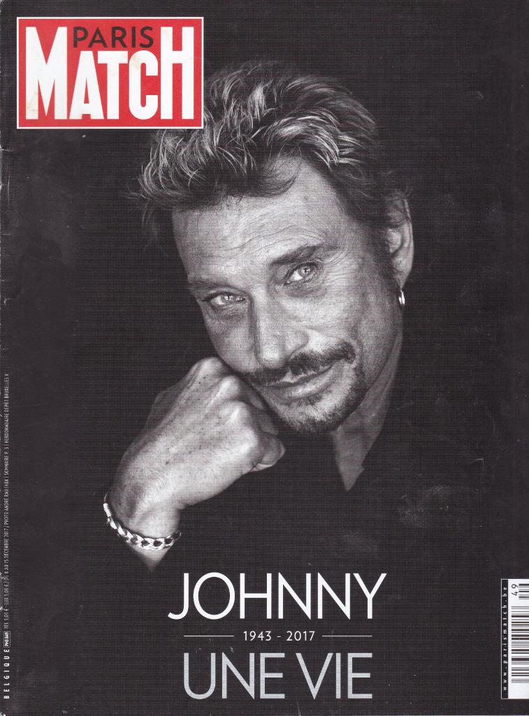 Revue Paris-Match Johnny Hallyday een leven : 1943-2017, Boeken, Ophalen of Verzenden, Zo goed als nieuw, Overige typen