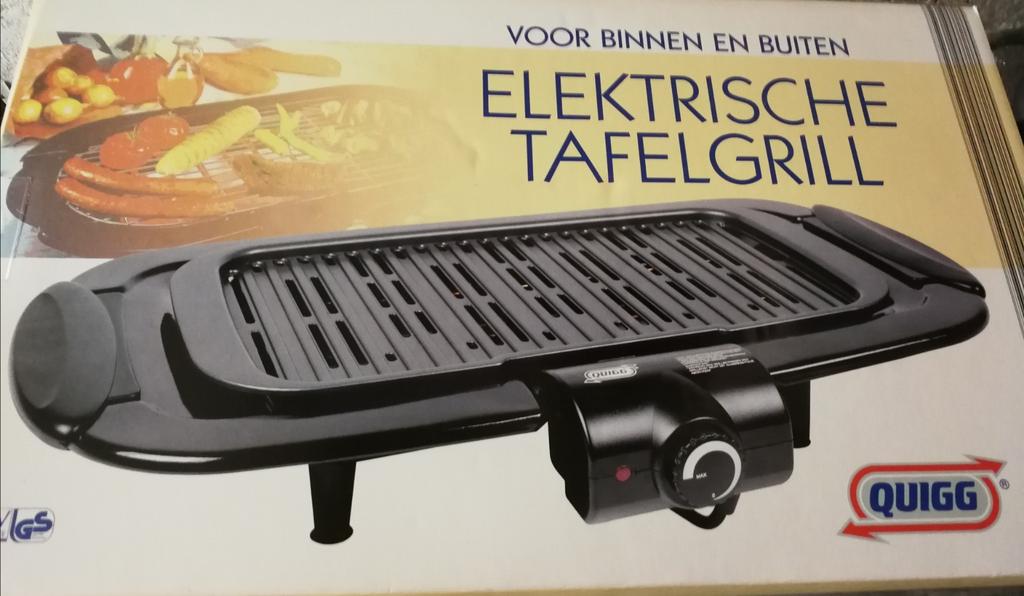 Barbecue électrique Quigg., Tuin en Terras, Ophalen of Verzenden, Nieuw