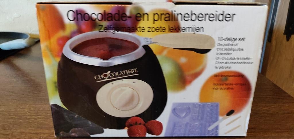 Chocolade smelter, Ophalen
