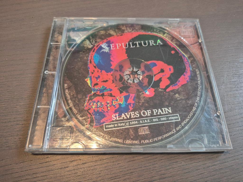 Cd Sepultura : slaves of pain, Cd's en Dvd's, Ophalen of Verzenden, Gebruikt