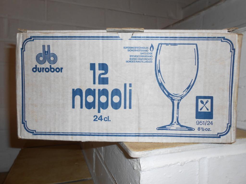LOT DE VERRES À VIN NAPOLI 24 CL, Maison & Meubles, Enlèvement, Verre