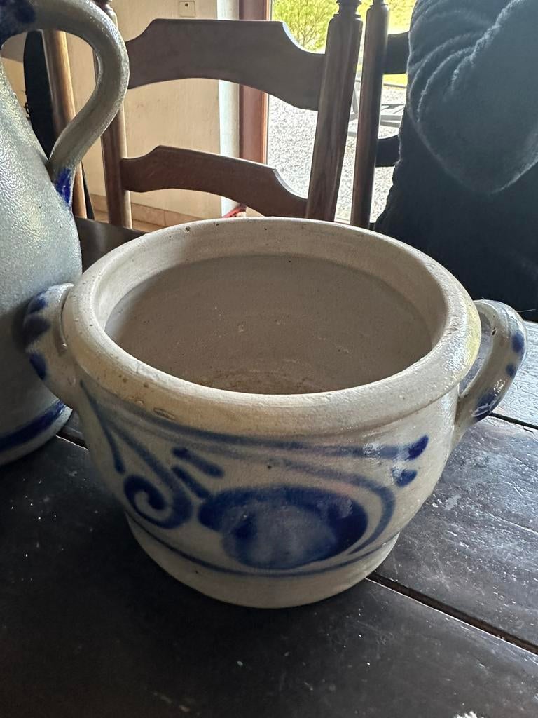 Cruche et 2 pots a sel ( ancien), Enlèvement