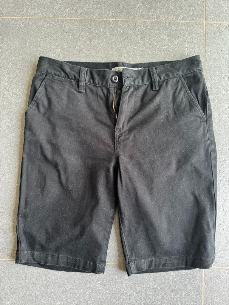 Zwarte short DC Shoes straight fit 30/16, Zwart, Ophalen of Verzenden, Zo goed als nieuw, DC Shoes
