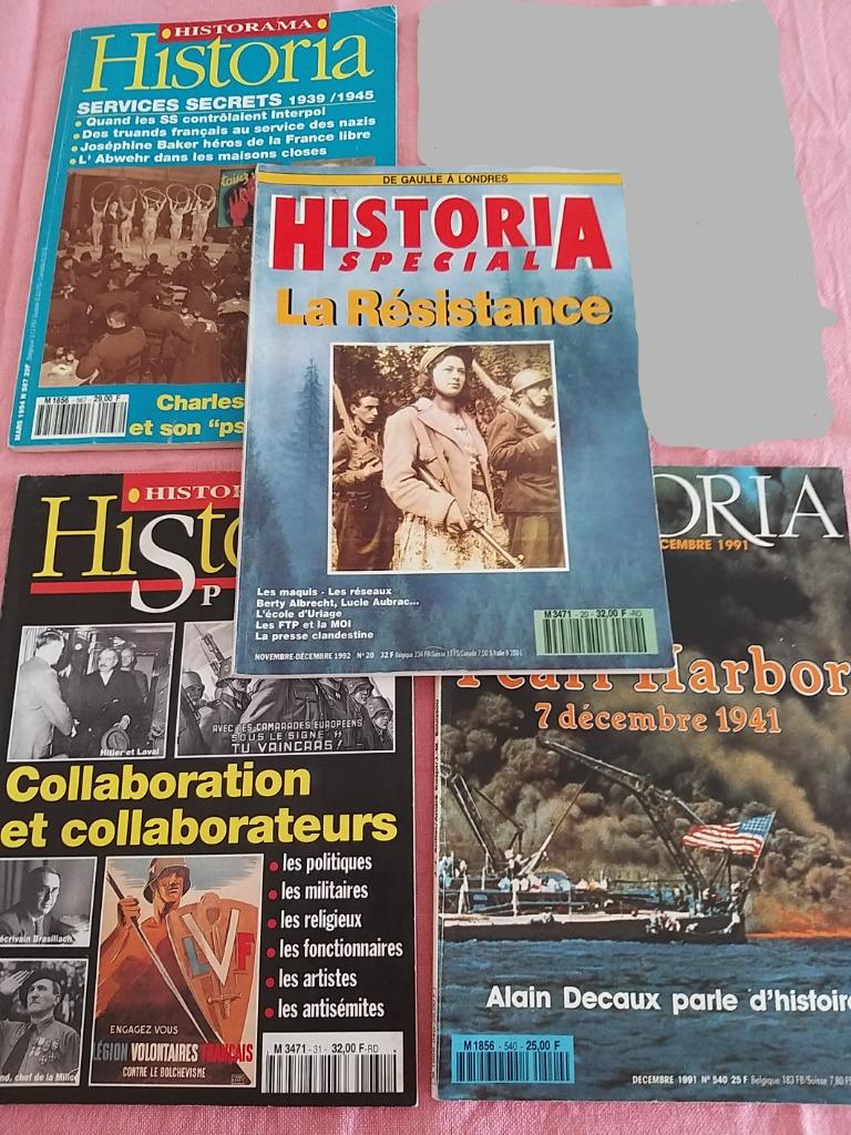 Lot 5 Historia tijdschriften nr. 540 567 en Special nr 20 31, Boeken, Ophalen of Verzenden, Gelezen, Overige typen
