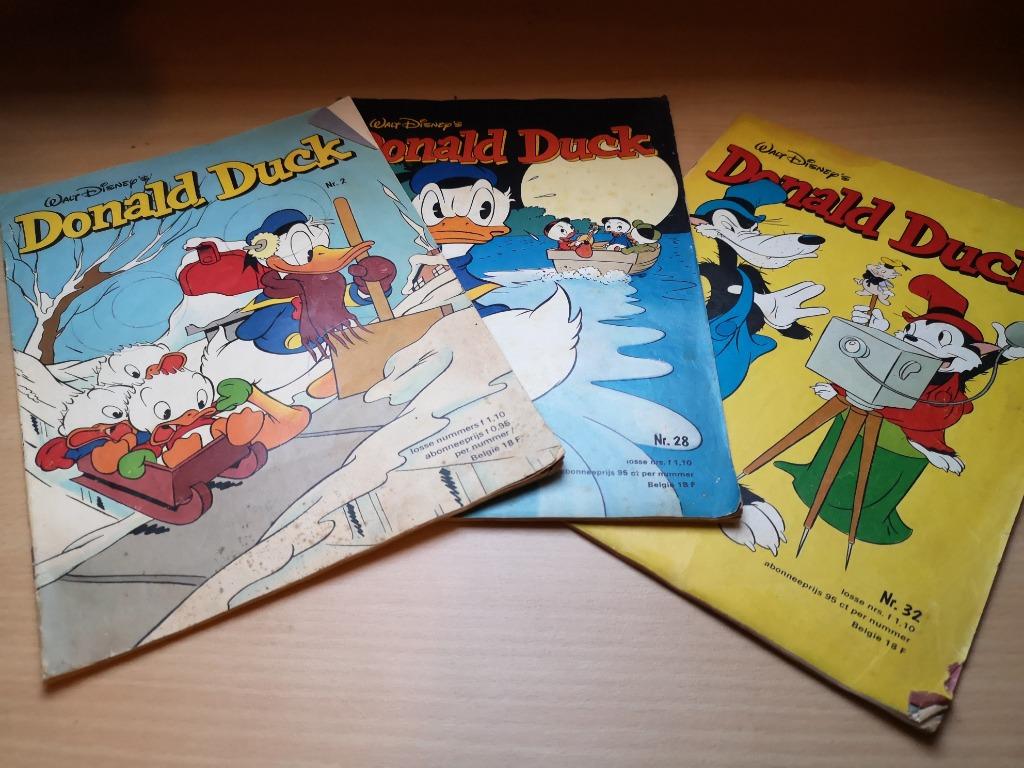 3 Donald duck magazines1978, Verzamelen, Disney, Ophalen of Verzenden, Donald Duck, Gebruikt