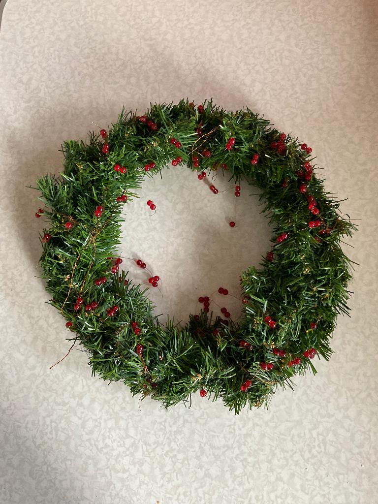 Kerstkrans, Diversen, Ophalen of Verzenden, Gebruikt