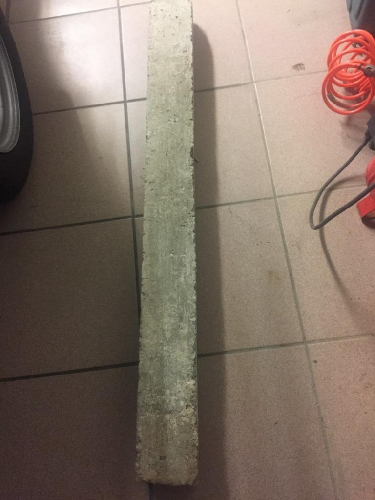 Poutre en béton (1m), Tuin en Terras, Ophalen of Verzenden, Beton