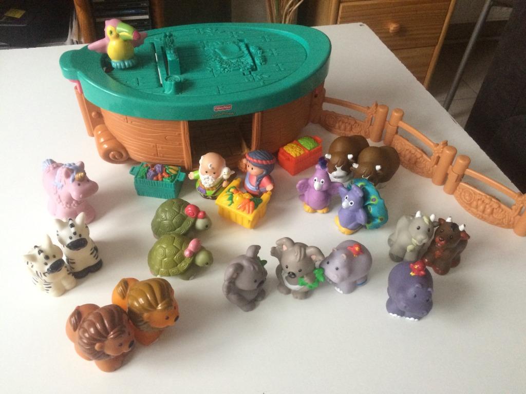 Little People Fisher Price "l'arche de Noé" - 20 figurines, Enfants & Bébés, Jouets | Fisher-Price, Enlèvement, Utilisé