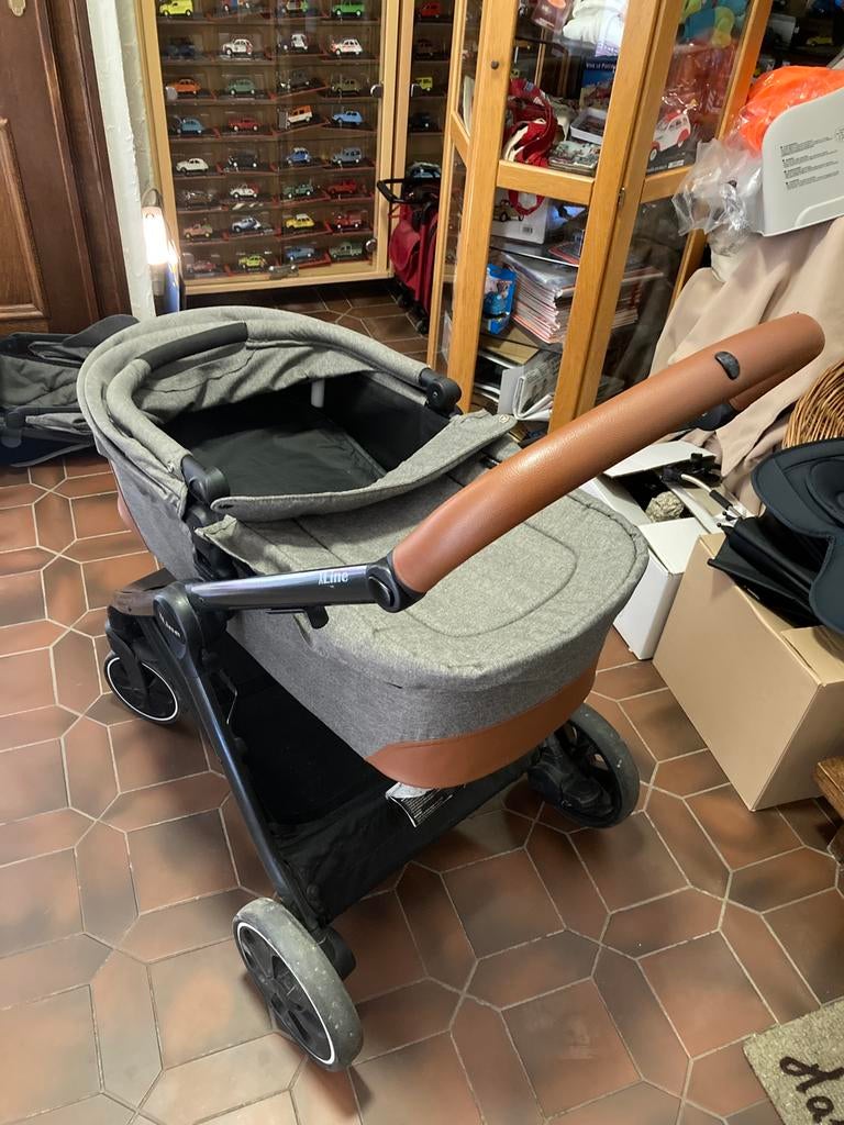 Landeau et poussette XLine Adventure, Autres marques, Utilisé, Poussette, Tige de poussée réglable