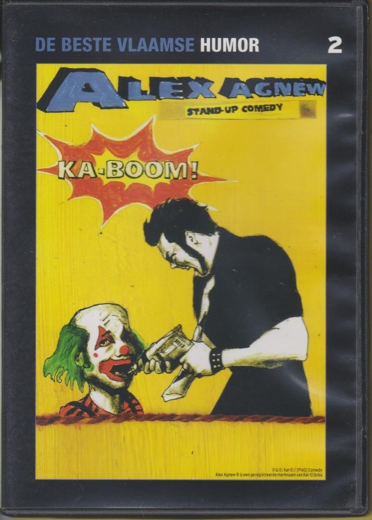 DVD - KA-BOOM, Vanaf 12 jaar, Ophalen of Verzenden, Zo goed als nieuw, Stand-up of Theatershow