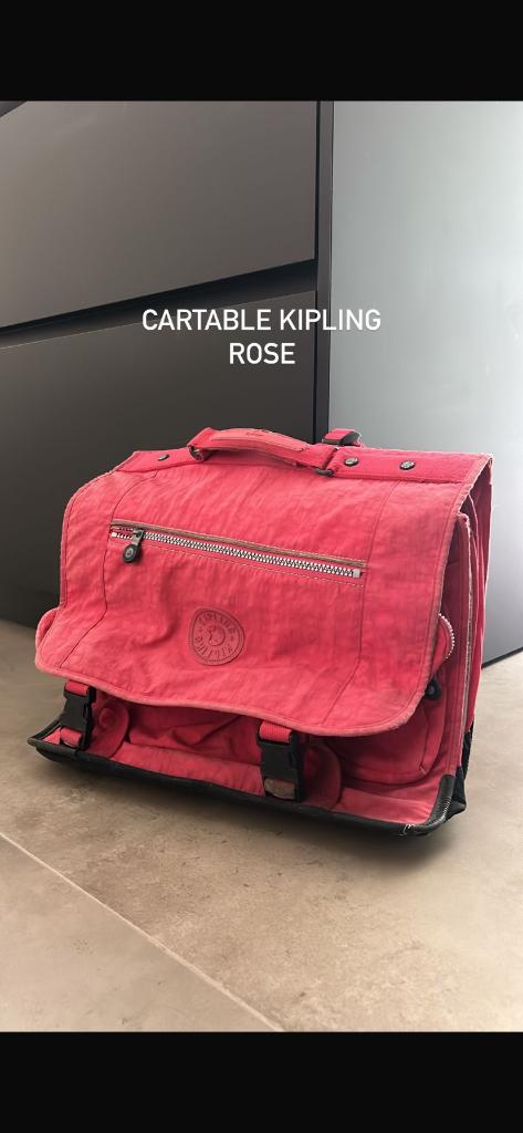 Cartable kipling, Bijoux, Sacs & Beauté, Sacs | Cartables, Rose, 50 cm ou plus, Enlèvement, Sac à dos