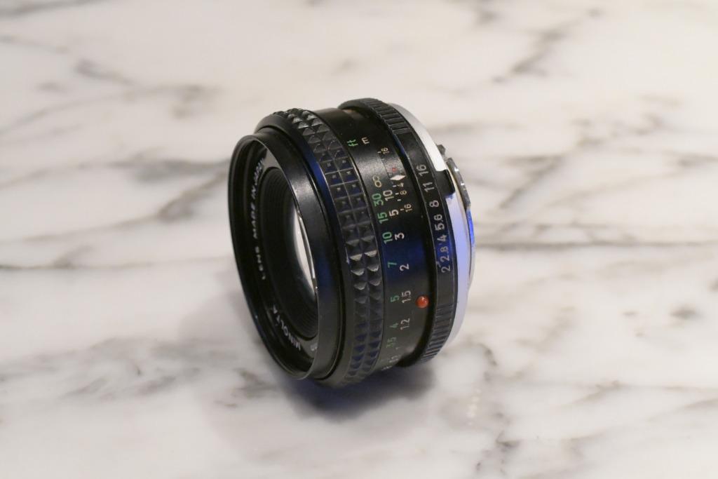 Minolta 50mm/ f2.0 MC PF nr.1097232, Ophalen of Verzenden, 1980 tot heden, Lens of Lenzen