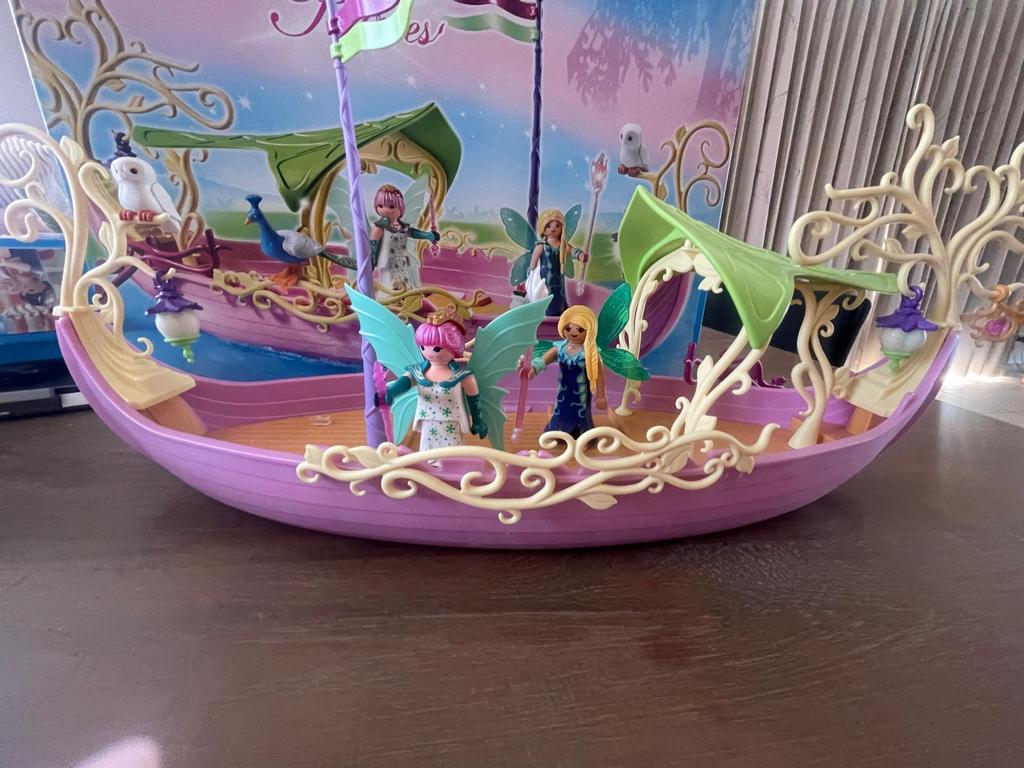 Playmobil praalschip van de feeënkoningin, Ophalen, Nieuw
