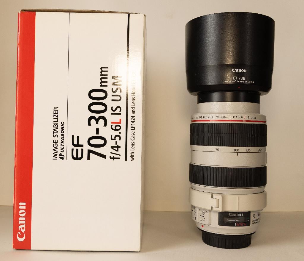 canon ef 70-300 f4-5.6 L is usm, Audio, Tv en Foto, Foto | Lenzen en Objectieven, Ophalen of Verzenden, Zo goed als nieuw, Telelens