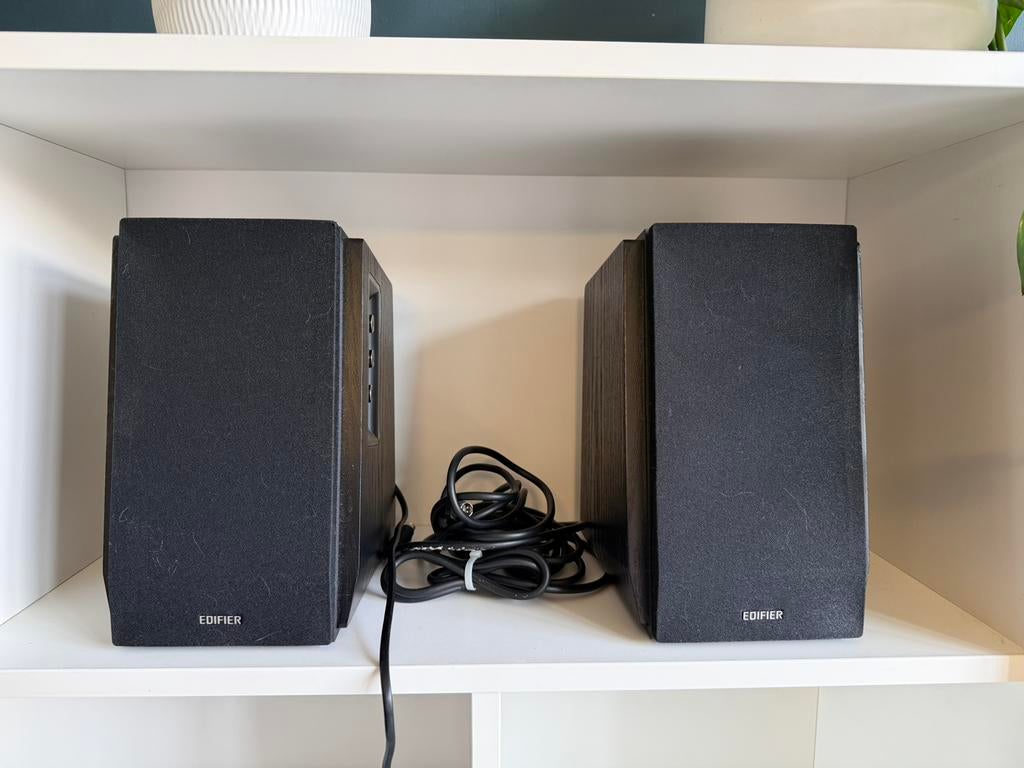 Enceintes bibliothèque active 2.0 EDIFIER Bluetooth RCA, Ophalen, Zo goed als nieuw