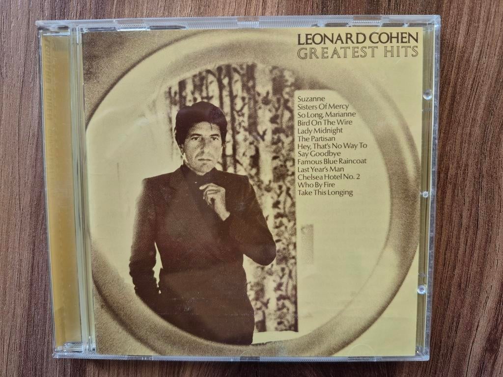 CD Leonard Cohen, Greatest Hits, Ophalen of Verzenden, Gebruikt