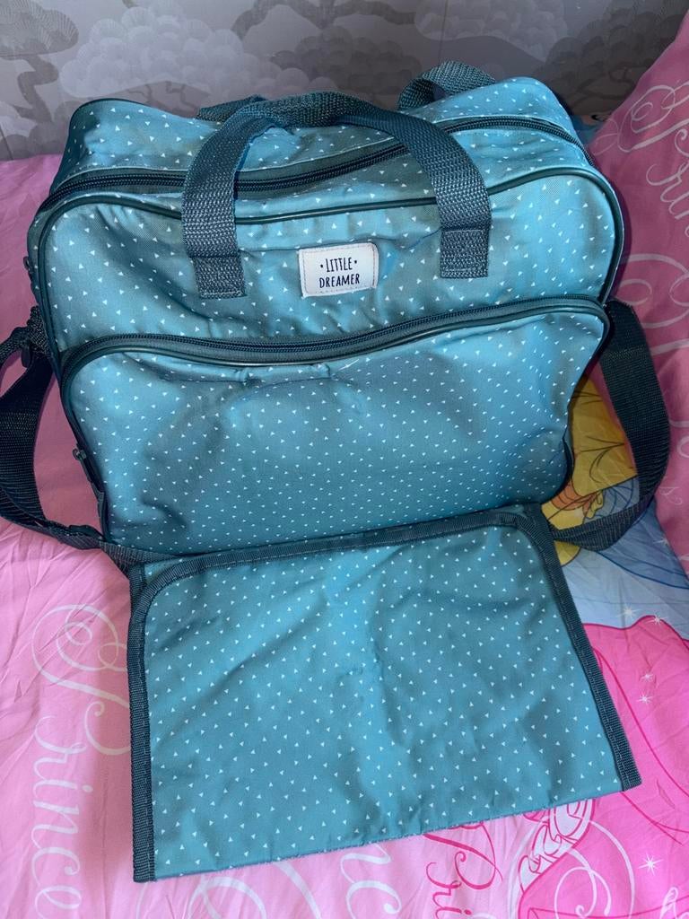 Sac à langer avec petite tapis, Enfants & Bébés, Enlèvement ou Envoi, Comme neuf