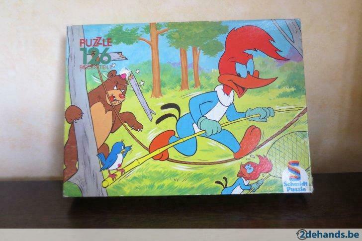 Puzzel Woody woodpecker, Enlèvement ou Envoi, Utilisé