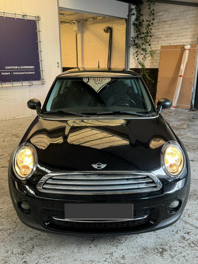 Mini Cooper // Benzine // Airco, Auto's, Mini, Zwart, Bedrijf, Handgeschakeld, 1400 cc