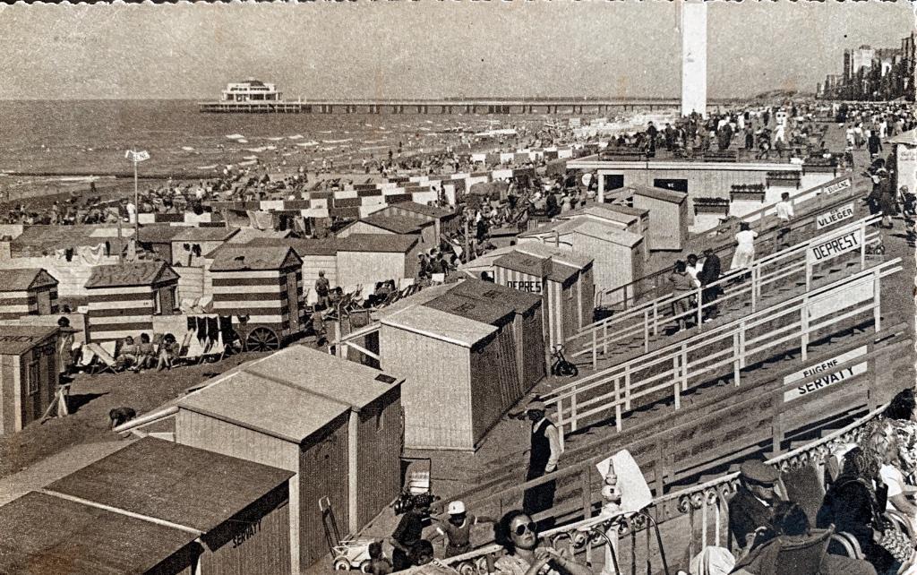 Carte postale Belgique, Collections, Envoi, Affranchie, Flandre Occidentale