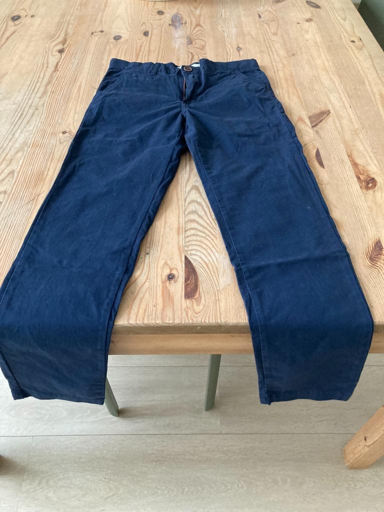 Pantalon Chino Sfera Marine - 128/140 cm, Garçon, Comme neuf, Enlèvement, Sfera