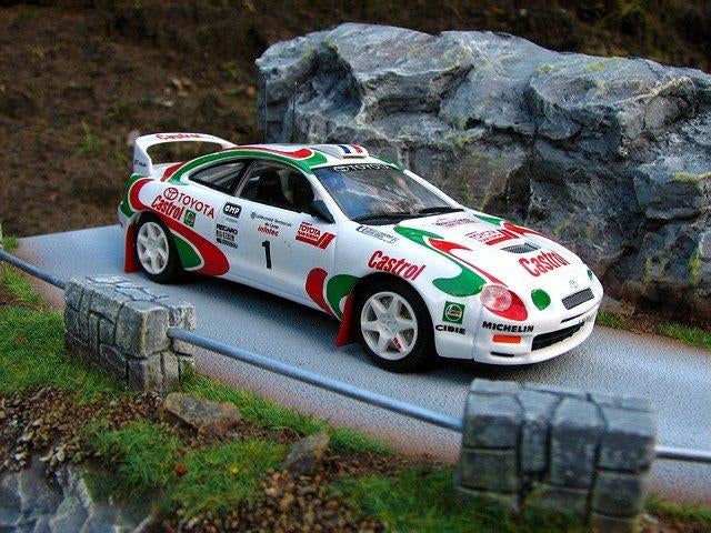 Toyota Celica #1 winner Tour de Corse 1995 - Trofeu, Hobby & Loisirs créatifs, Enlèvement ou Envoi, Comme neuf, Voiture, Autres marques