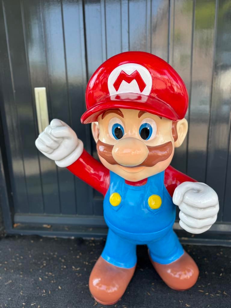 Grande statue de Mario Bross XL, Enlèvement, Comme neuf, Humain