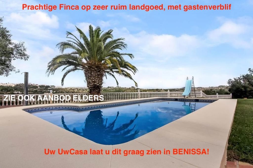 Uw eigen Finca in BENISSA op landgoed van 21.000 m2 met, 8 kamers, Spanje, BENISSA, Landelijk