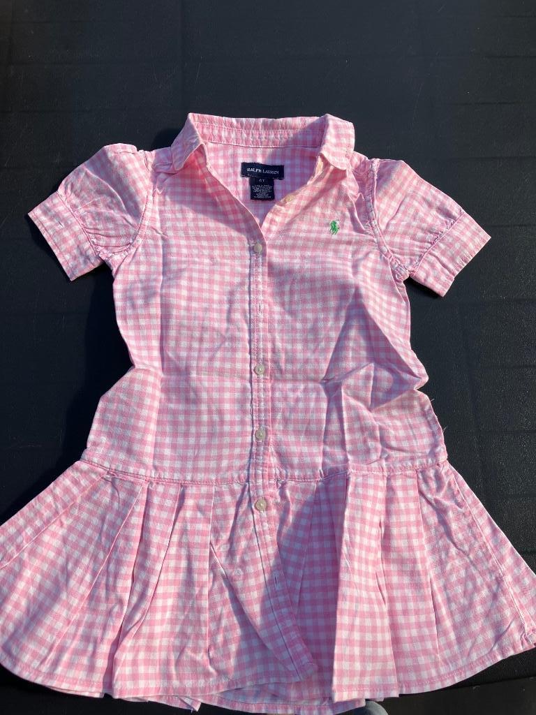 Kleedje Ralph Lauren 4 jr, Gebruikt, Meisje, Ophalen of Verzenden, Jurk of Rok