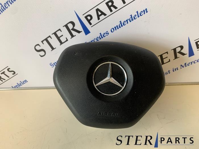 Airbag gauche (volant) d'un Mercedes B-Klasse, Mercedes-Benz, 3 mois de garantie, Utilisé, -