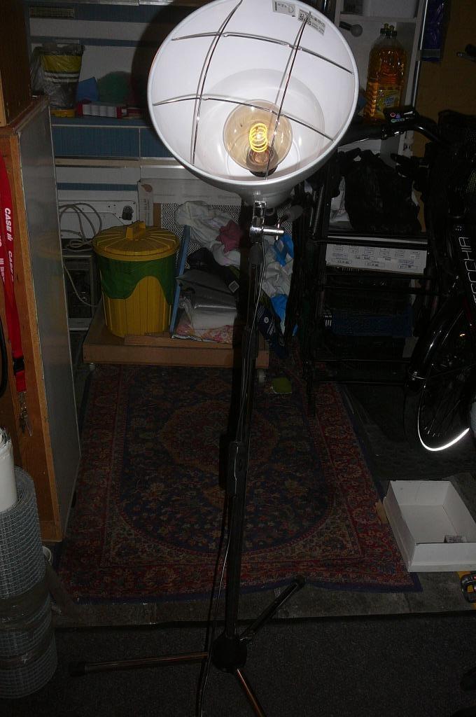 Vloerlamp IKEA met filamentlamp 4 Watt, Enlèvement